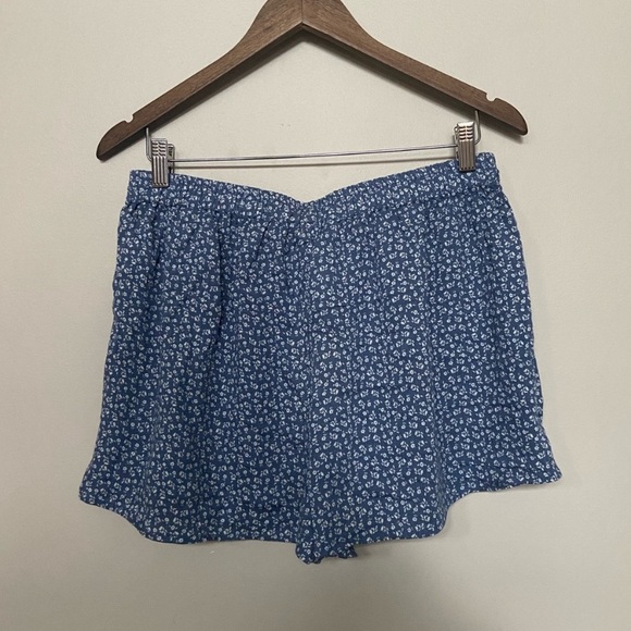 🌸 Salty Lemon 🌸 flowy blue shorts - Picture 2 of 6